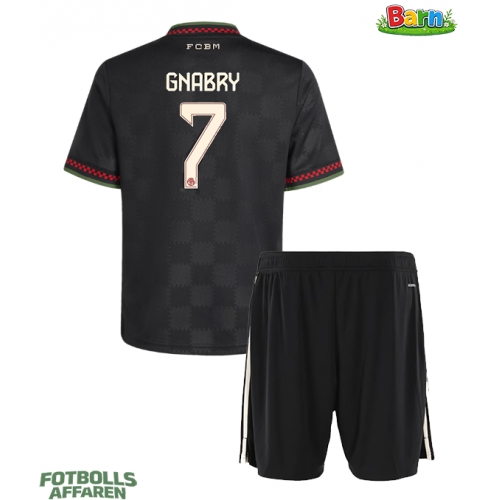 Bayern Munich Serge Gnabry #7 Tredjeställ Barn 2025-26 Kortärmad (+ Korta byxor)
